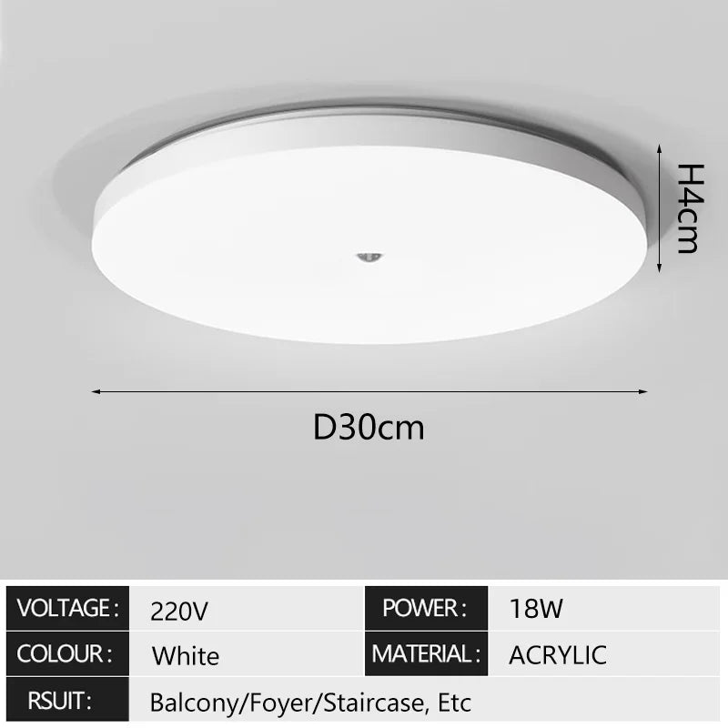 Motion Sensor LED Ceiling Light