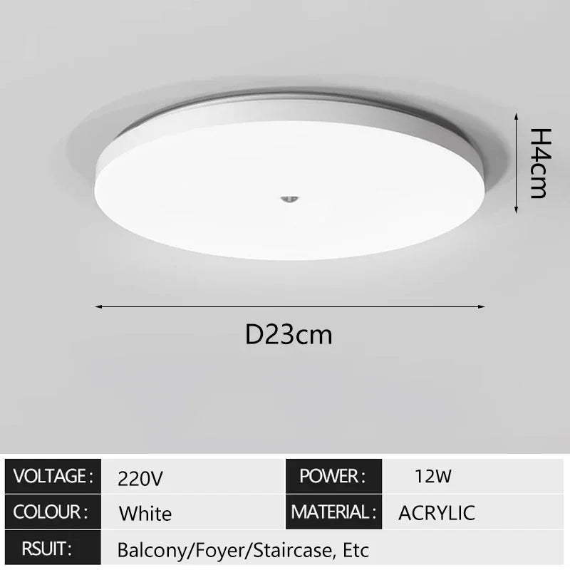 Motion Sensor LED Ceiling Light
