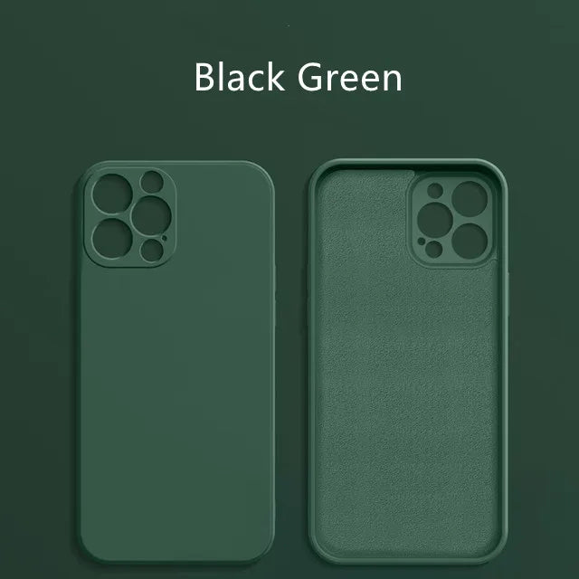 For iPhone 17 Pro Case iPhone 17 16 15 Pro Max Cover Coque Fundas Original Liquid Silicone Soft TPU Back Case iPhone 17 Pro Max