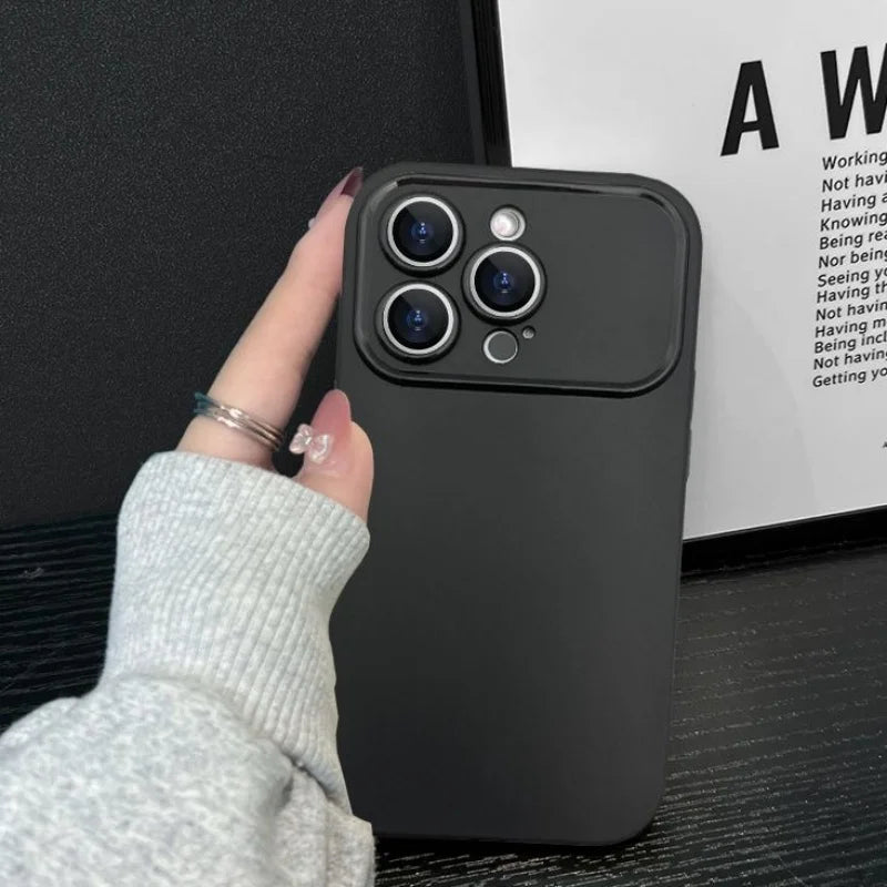 For iPhone 17 Pro Case iPhone 17 16 15 Pro Max Cover Coque Fundas Original Liquid Silicone Soft TPU Back Case iPhone 17 Pro Max